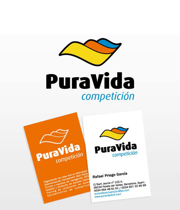 PuraVida Competició. Diseño gráfico. oZ, estudi