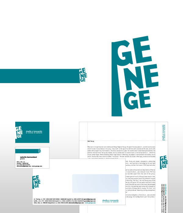 Genege. Diseño Gráfico