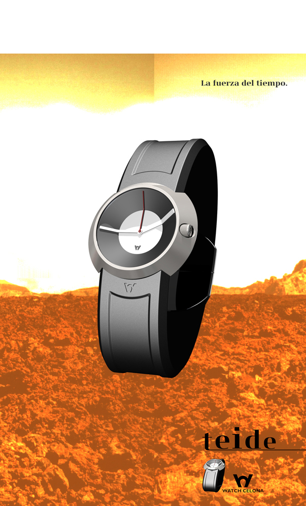 Reloj Teide. Diseño Industrial