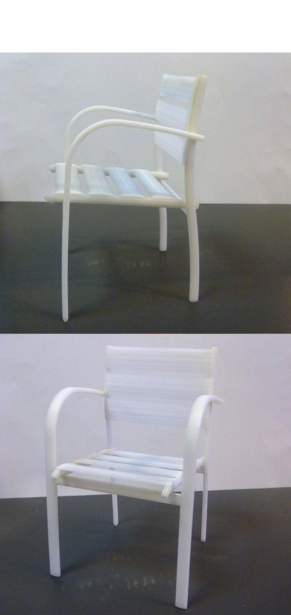 Prototipos / Maquetas. Silla Alutec. Diseño Industrial